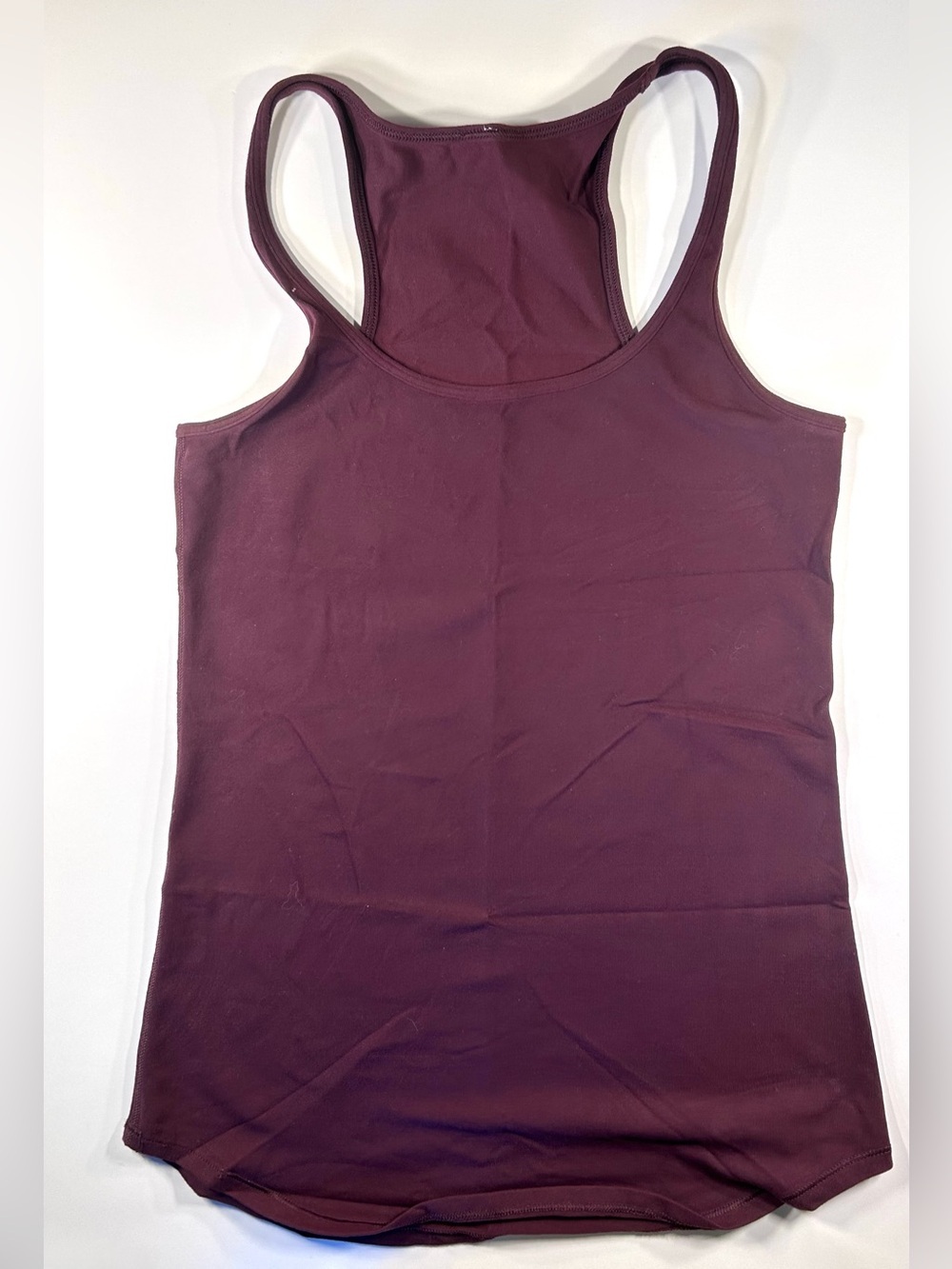 Lululemon Racerback Tank Top Yoga Athleisure Plum Burgundy Women’s Small